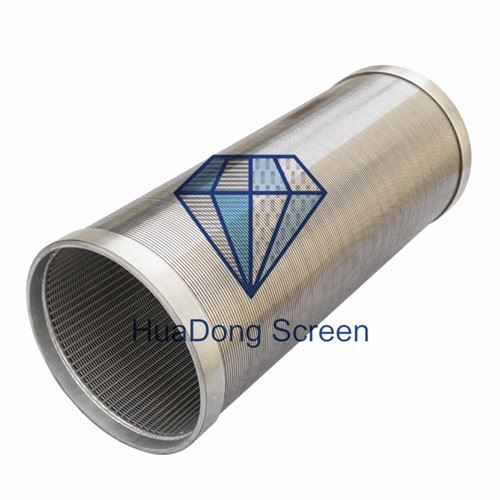 OD 6 Inch Stainless Steel 304 Wire Wound Screens With Length 3 Meters