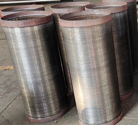 Carbon Steel Wedge Wire Screen Pipe With 426mm