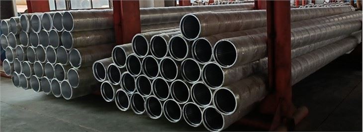 Wedge Wire Scren Pipe With 244.5mm And The Slot Is Customized