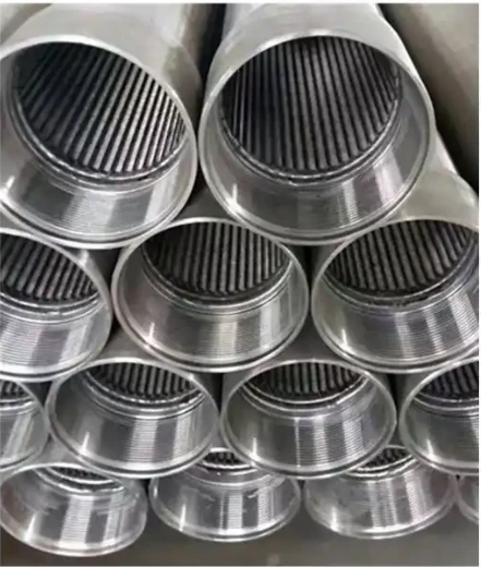 304 316 Stainless Steel Wedge Wire Tube Johnson Filter Pipe