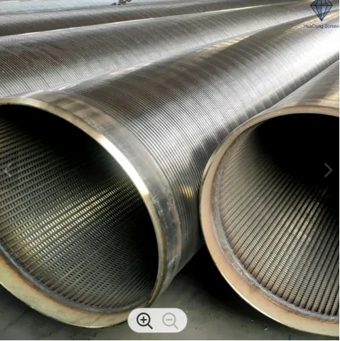 8-5/8inch SS304L Wedge Wire Screen With 0.75mm Slot