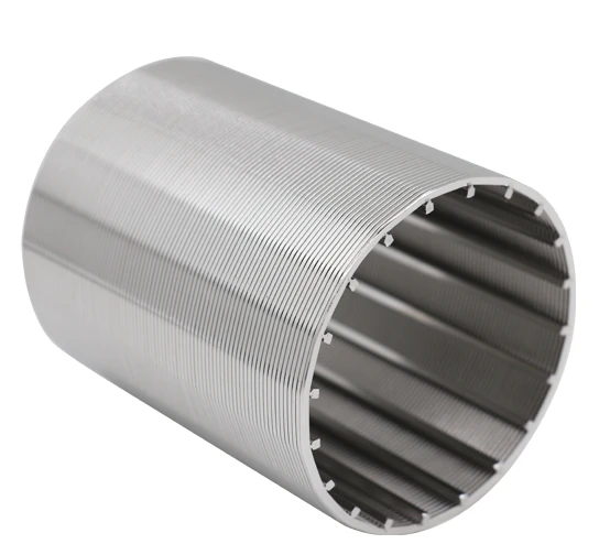 Ss304 Ss316 8inch Water Well Wedge Wire Screen Pipe