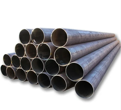 Custom Size Welded Steel Pipe Hot Rolled Black Carbon Steel Pipes 10# 1020 1045 Carbon Steel Pipe For Construction