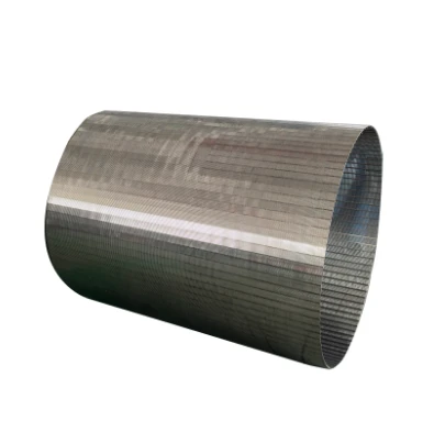 Factory Price V Shape Stainless Steel Sieving Cylinder Welded Wedge Wire Filter Johnson Screen