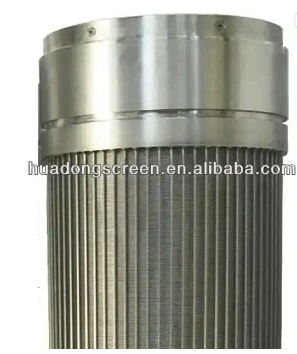 ISO9001 Stainless Steel Paint Strainer Mesh / Wedge Wire Filter Pipe(factory)