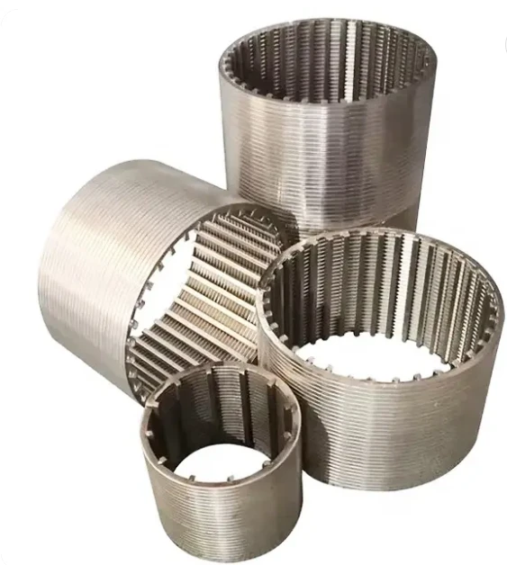 Non Magnetic Wedge Wire 0.25mm Slot Sand Control Screens Stainless Steel For Water Well Filter