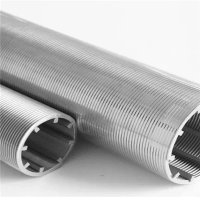 AISI304 0.5mm Slot Water Well Johnson Screen Water Well Pipe Stainless Steel Wire Wrapped Screen