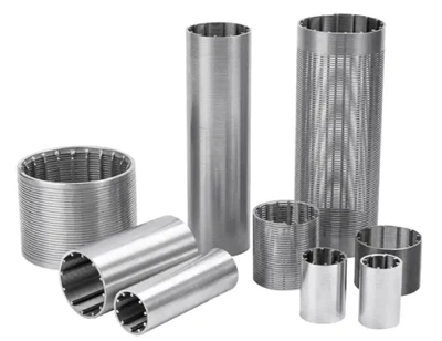 Stainless Steel 304 316 Welded Wedge Wire Slotted Filter Screen Sheet