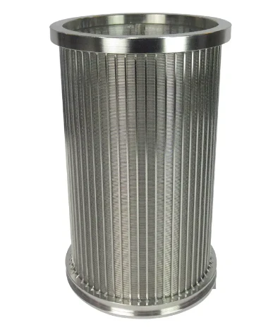 Customized Stainless Steel 304 316L Filter Element Wedge Mesh Filter Element