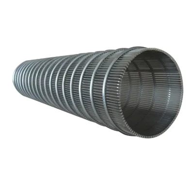 Deep Well Filter Wedge Wire Continous Wire Johnson Screen Pipe