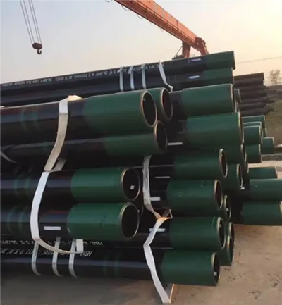 OCTG J55 N80 Casing And Tubing Oil Well Casing Pipe Black Painting Seamless Steel Pipe Welded Pipe
