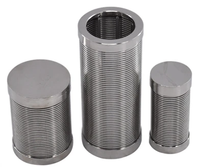 Stainless Steel 316l Wedge Wire Water Well Screen Pipe