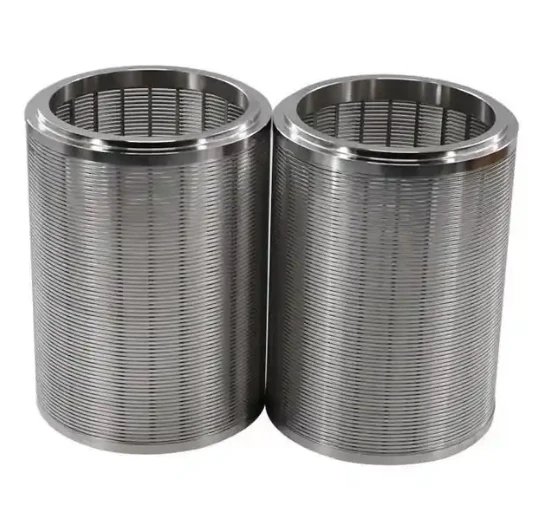 Stainless Steel 316 Wedge Wire Tube Johnson Pipe Filter