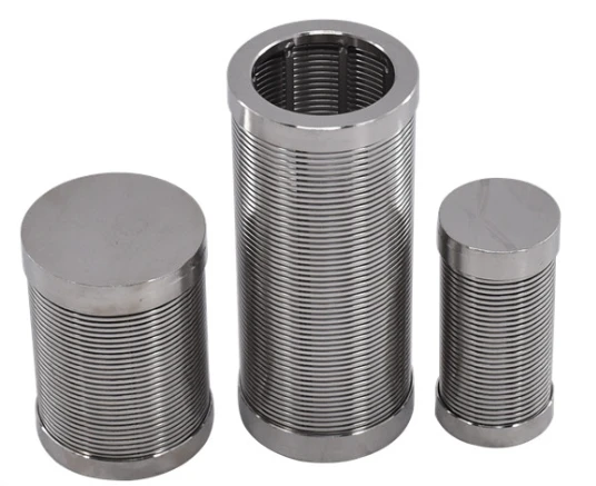 Stainless Steel 316l Wedge Wire Water Well Screen Pipe