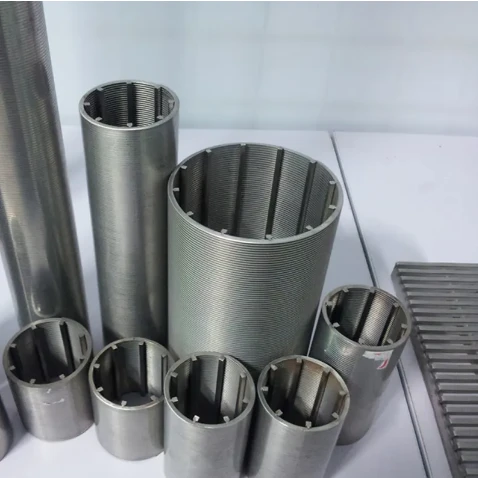 Stainless Wedge Wire Filter Mesh Johnson Water Well Screen Filter Tube
