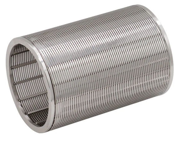 Wedge Wire Stainless Steel Screen Pipe