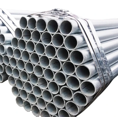 Wholesale Hot Dip Gi Seamless Galvanized Round Steel Pipe ASTM A106 Sch 40 ERW GI Iron Tube