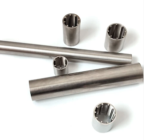 V Wire Type 304 316L Stainless Steel Wedge Wire Screen Filter Mesh Tube/Johnsons Filter Screen Pipe/Well Water Filter Screen
