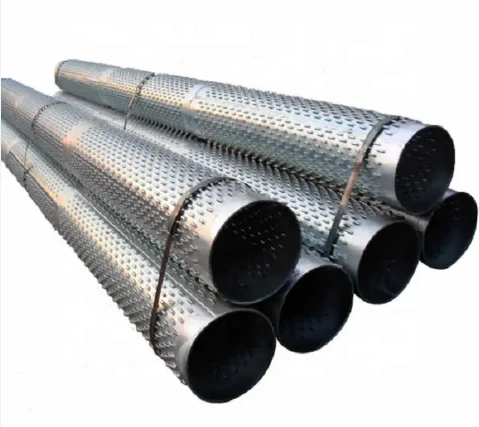 16" Stainless Steel Perforated Casing Screen Pipe For Well Drilling