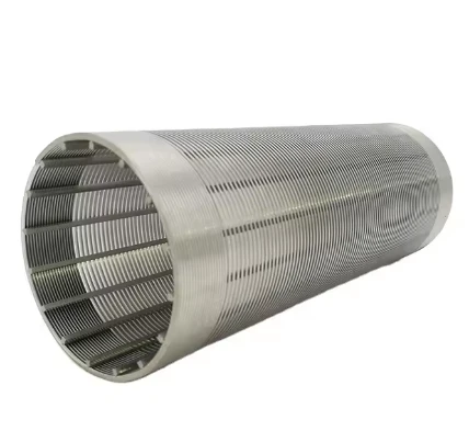 304 304L 316 316L Johnson V Wire Water Well Screen Wedge Wire Screen Pipe
