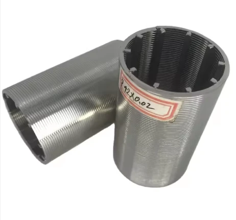 304 Stainless Steel Mine Sieve Plate Metal Filter Tube 316 Wedge Wire Screen Cylinder