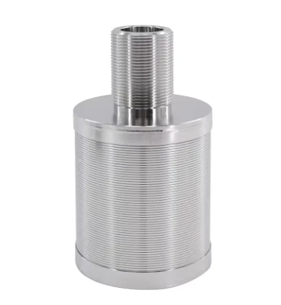 316 Stainless Steel Wedge Wire Screen Water Filter Nozzles For Liquid Solid Separation