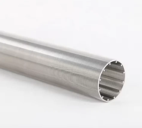 50 Micron Stainless Steel Wedge Wire Filter Element For Sieving Of Petroleum, Chemical Industry