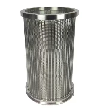 Customized Stainless Steel Filter Element Wedge Mesh Filter Element
