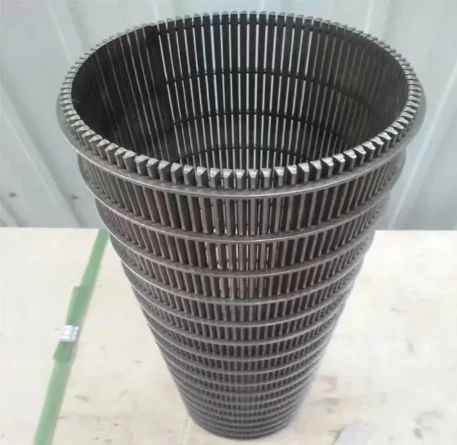 Customized Stainless Steel V Wedge Wire Filter Johnson Water Well Screen