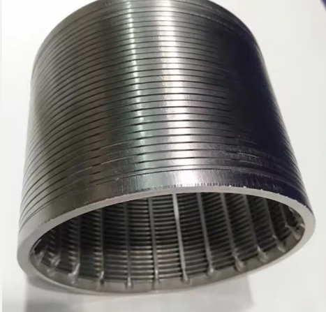 316L Stainless Steel Wedge Wire Cylindrical Screen Wedge Wire Screen Cylinder For Water Treatment