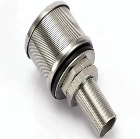 Filter Nozzle 1" Stainless Steel Wedge Wire Screen Johnson Type Nozzle Strainer For Filtration Tank