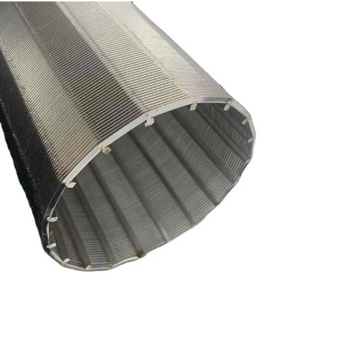 Heat Resistance Stainless Steel Wedge Wire Filter Johnson Filter Pipe Johnson Screen Pipe SS316L Water Well Screen