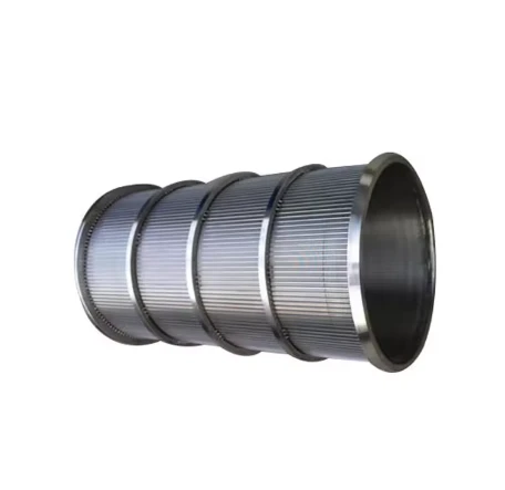 Large Diameter 304SS Welded V Type Tube Wedge Wire Johnson Screen