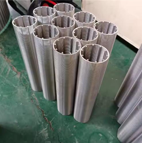 OD 48mm For Water Treatment Typical Stainless Steel 316L Wedge Wire Screen Filter Cylinders