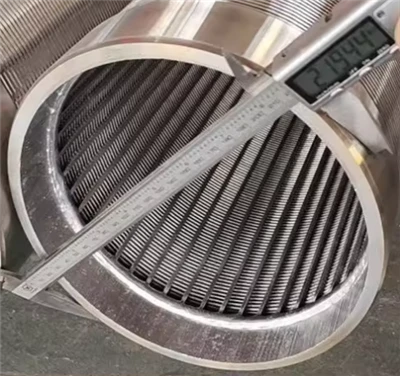 9 Inch Water Well Screen / 8 Inch Wedge Wire Screen For Well Drilling