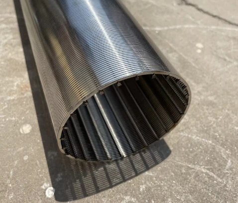 Perfect Round SS304 Stainless Steel Johnson Wedge Wire Screen Pipe