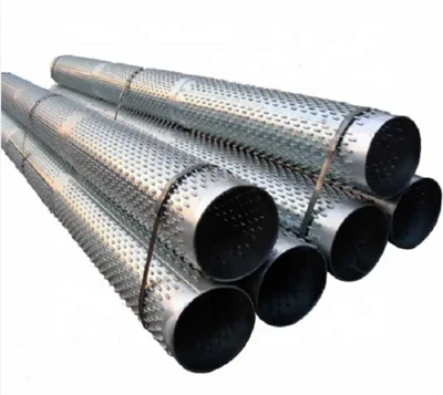 16" Stainless Steel Perforated Casing Screen Pipe For Well Drilling