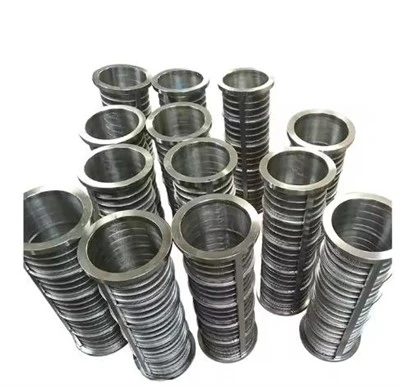 25 Micron Slotted Cylinder Stainless Steel Screen Pipe Prefabricated Johnson Tube Wedge Wire Screen New Well Screen