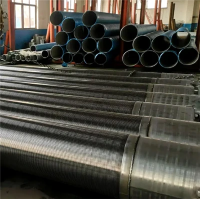 Continuous Machine Slotted Wire Wound Water Well Bore Screen Stainless Steel 316l