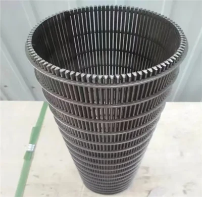 Customized Stainless Steel V Wedge Wire Filter Johnson Water Well Screen
