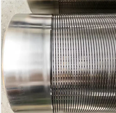 Deep Water Well Use AISI 304 Or 316 High Strength Open Area 20slot 40slot Gravel Filter Wedge Wire Water Well Casing Screen
