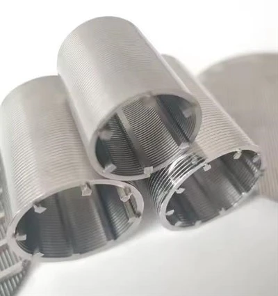 SS304 Johnson Wedge Wire Screen Pipe For Wastewater