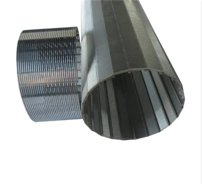 Stainless Steel 304 316 316L V Wrapped Well Water Oil Strainer Filter Wedge Wire Screens Pipe