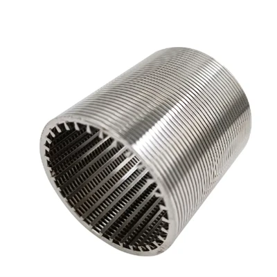 Stainless Steel 304 316L Johnson Screen Filter Tube Continuous Slotted Screen Tube/pipe