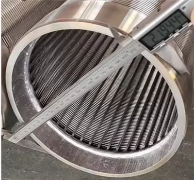 Stainless Steel 8 Inch Stainless Steel Johnson Screen / 9 Inch Water Well Screen / 8 Inch Wedge Wire Screen For Well Drilling