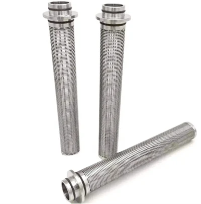 Stainless Steel And Hastelloy Wedge Wire Filter Screen
