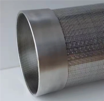 Stainless Steel For Deep Water Well Screens Wedge Wire Screen Filter Cylinders