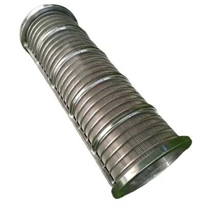 Stainless Steel Rotary Drum Filter Koi Pond Screw Press Separator Manure Separator Filter Wedge Wire Screen For Trommel Screen