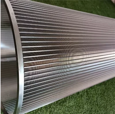 Stainless Steel Wedge Wire Screen Waste Water Treatment Filter For Pulp Drum Filter Fish Farm Rotary