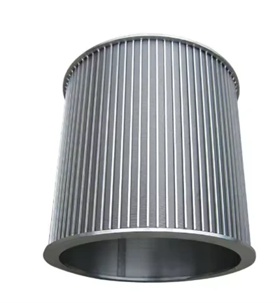 Wedge Wire Screen Drum Filter Trommel Screen For Screen Wastewater Automation